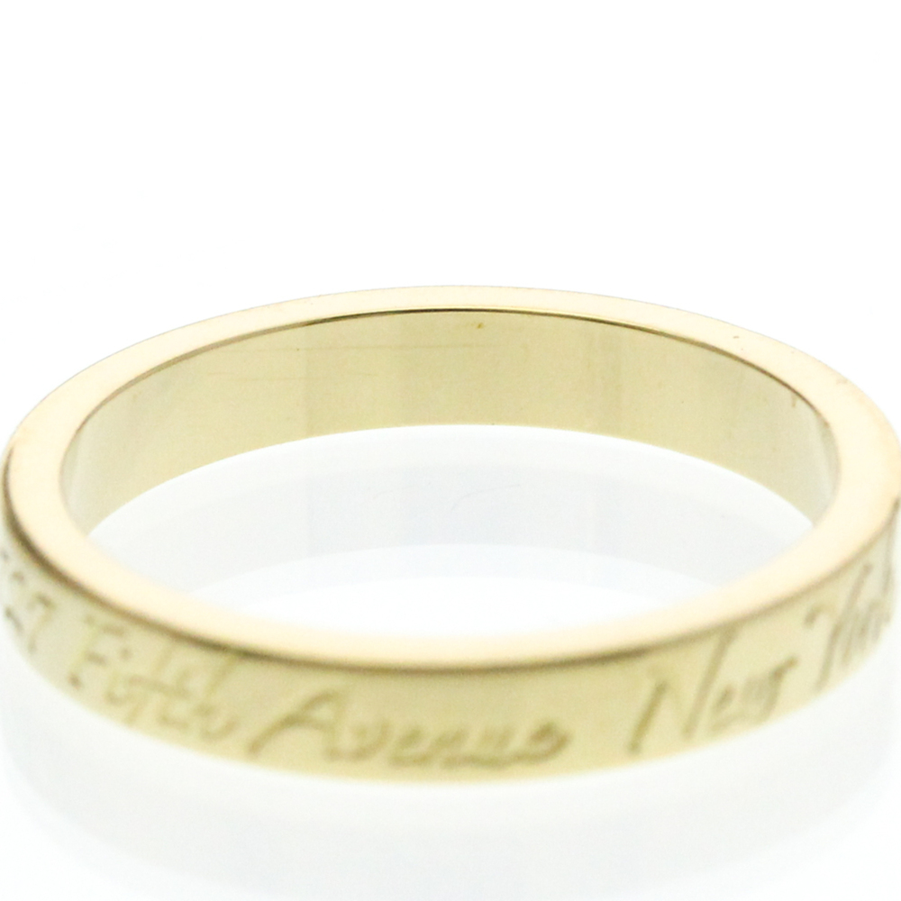 Tiffany Notes Ring Yellow Gold (18K) Fashion No Stone Band Ring Gold - Picture 7 of 9